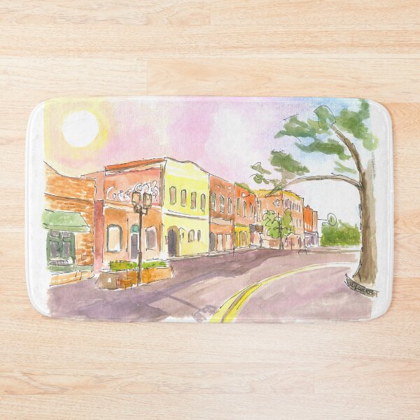 Item preview, Fernandina Historic District on Lovely Amelia Island Florida designed and sold by artshop77.