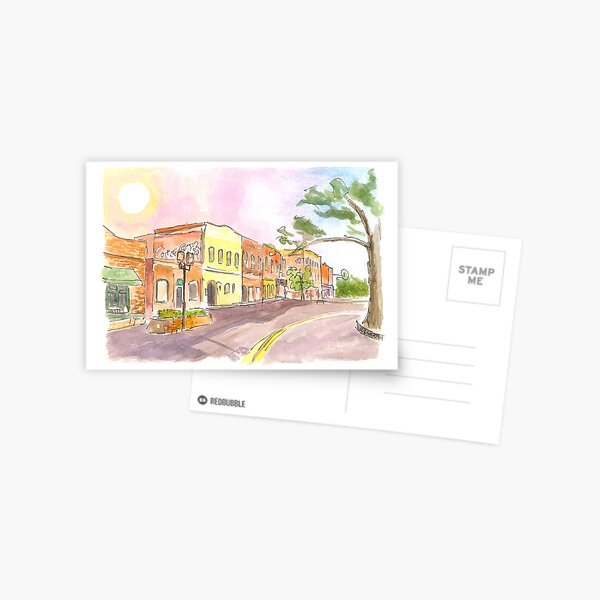 Item preview, Fernandina Historic District on Lovely Amelia Island Florida designed and sold by artshop77.