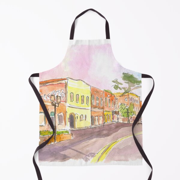 Item preview, Fernandina Historic District on Lovely Amelia Island Florida designed and sold by artshop77.