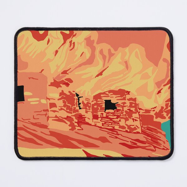 Item preview, House on Fire Ruins Bears Ears National Monument Utah  designed and sold by Ward Workshop Art.