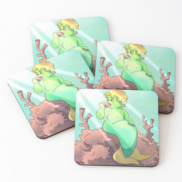 Item preview, Hungry Little Mermaid designed and sold by lkthayerart.
