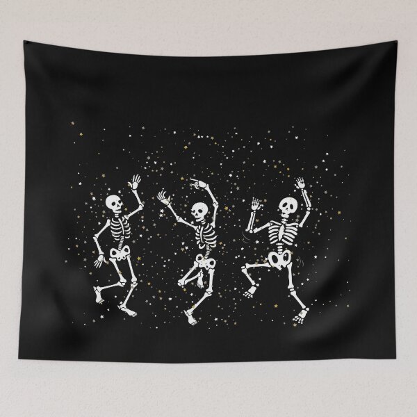 Item preview, Dancing Skeletons Halloween  designed and sold by Poonam Khabria.