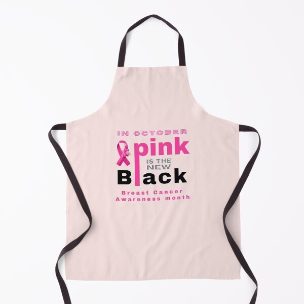Item preview, pink is the new black breast cancer awereness month designed and sold by FatBirdie.