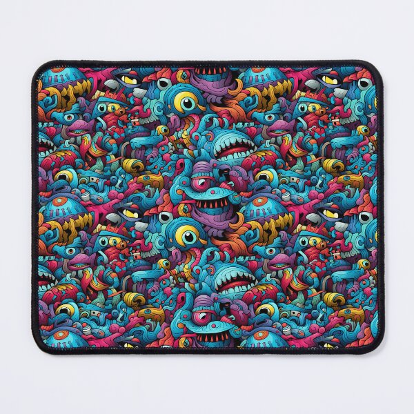 Artikelvorschau, Surreal Nightmare Pattern entworfen und verkauft von Digital Dreamtales.