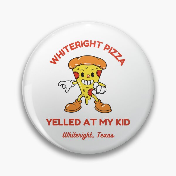 Item preview, Whiteright Pizza (Satirical Design) designed and sold by AlexEMayesPhoto.
