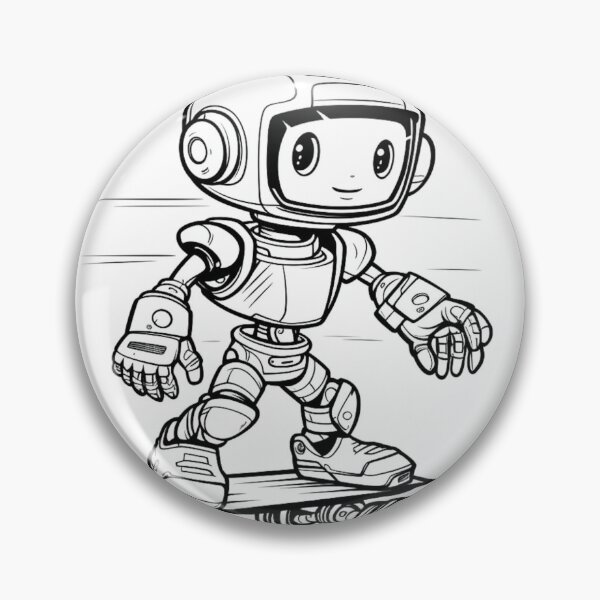 Item preview, Robot skater designed and sold by JDA-Shop.