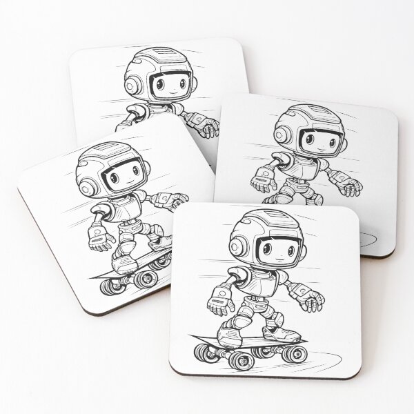 Item preview, Robot skater designed and sold by JDA-Shop.