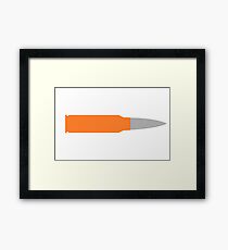 Bullet Framed Print