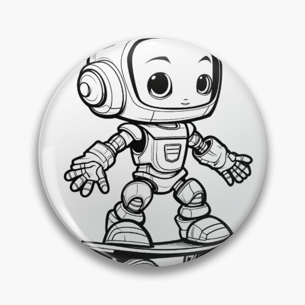 Item preview, Robot skater 2 designed and sold by JDA-Shop.
