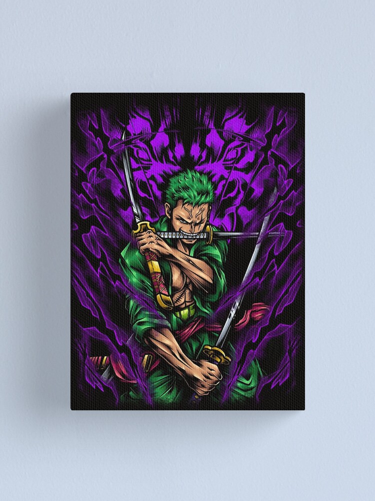 Roronoa Zoro l One Piece Canvas Print for Sale by LaBemol