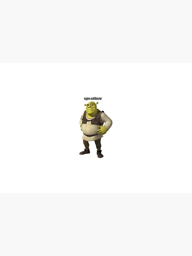 Shrek T-Pose | Art Board Print