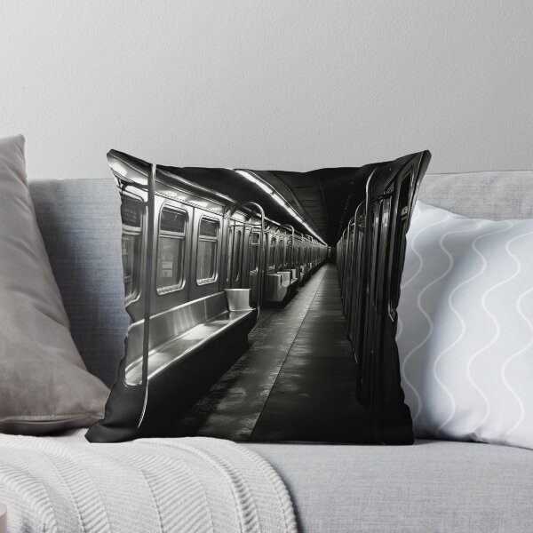 Item preview, New York subway station noir photography print designed and sold by dcrc.