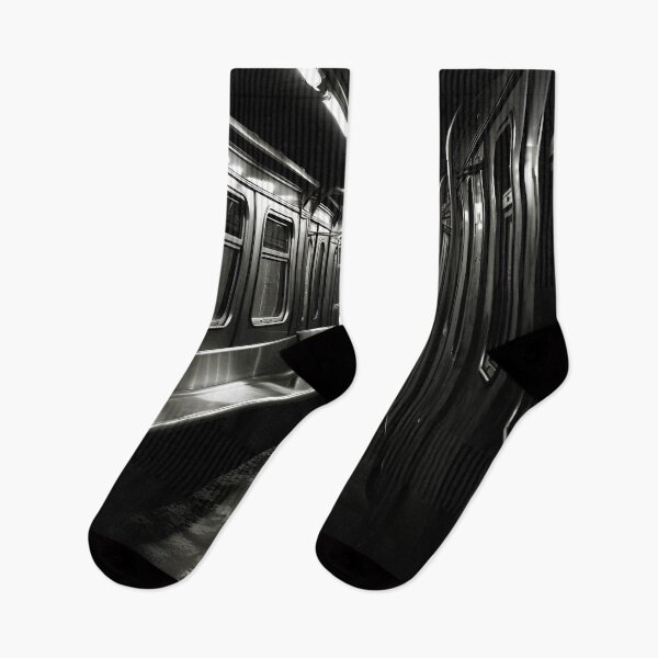 Item preview, New York subway station noir photography print designed and sold by dcrc.
