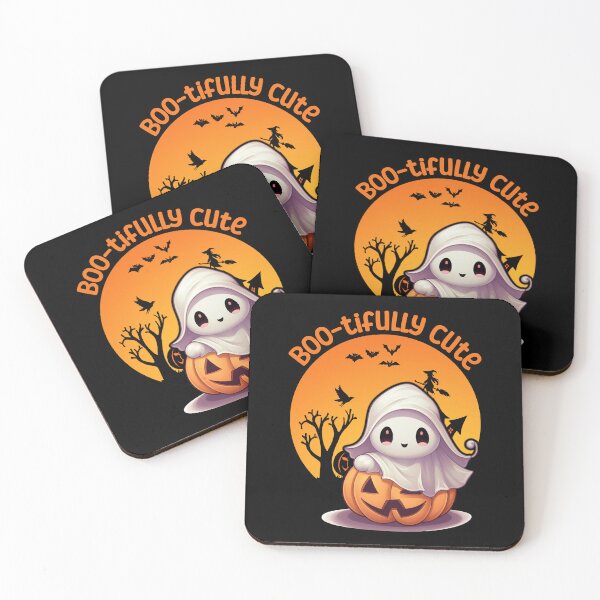 Item preview, Boo-tifully cute ghost for Halloween designed and sold by CleanDecor.
