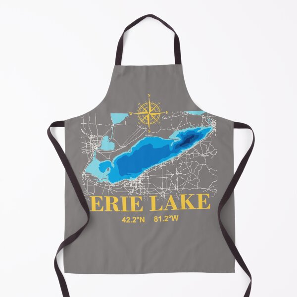 Item preview, Erie Lake Layered Depth Design designed and sold by DimDom.