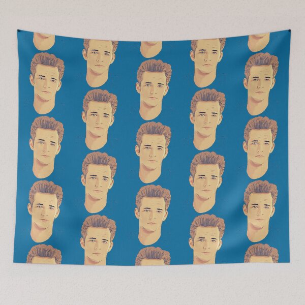 Item preview, Mens Funny Luke Perry Tshirt Christmas Premium designed and sold by VadaRagan.