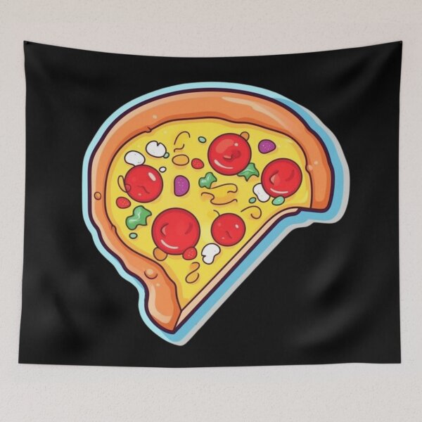 Item preview, KawaiiMadness Pepperoni Pizza designed and sold by KawaiiMadness7.