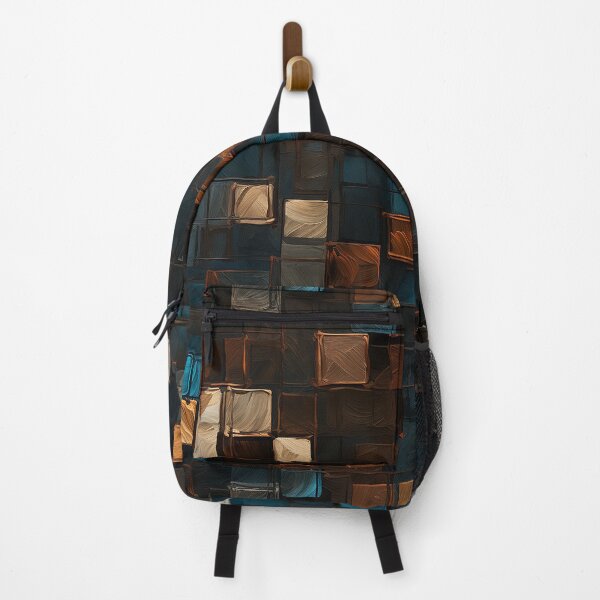 Item preview, Blue and Brown Tile Pattern designed and sold by Immarcescible.