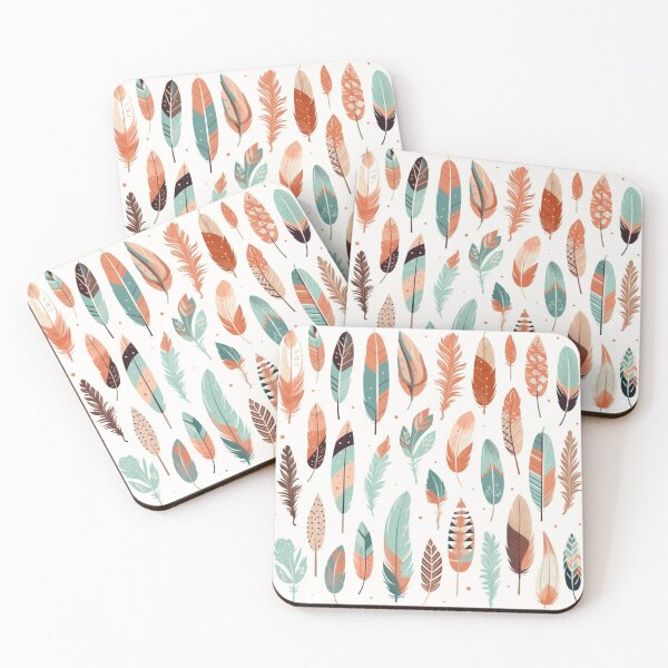 Item preview, Colorful Boho Feathers designed and sold by Adora Studio.