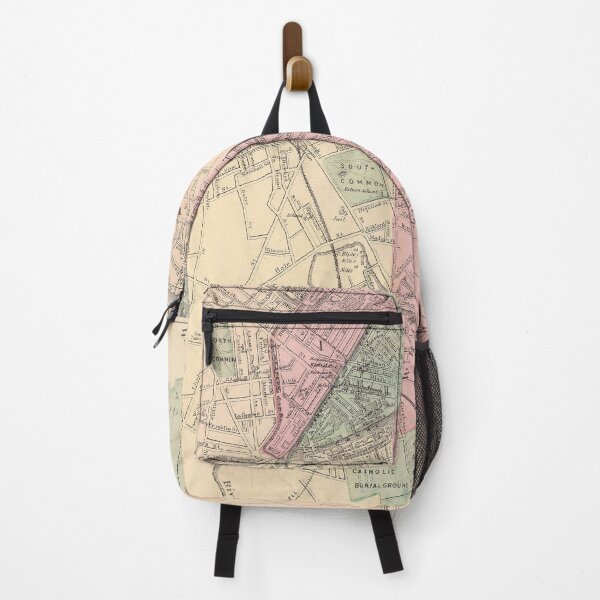 Item preview, Vintage Map of Lowell MA (1871) designed and sold by BravuraMedia.