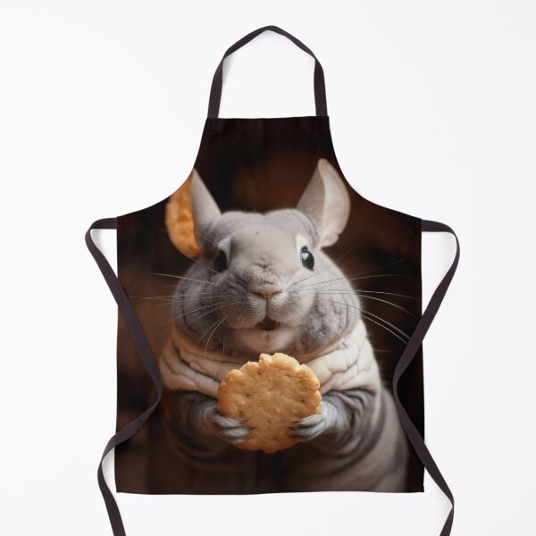 Item preview, Cute chinchilla an his choco biscuit designed and sold by Cocco Banana.