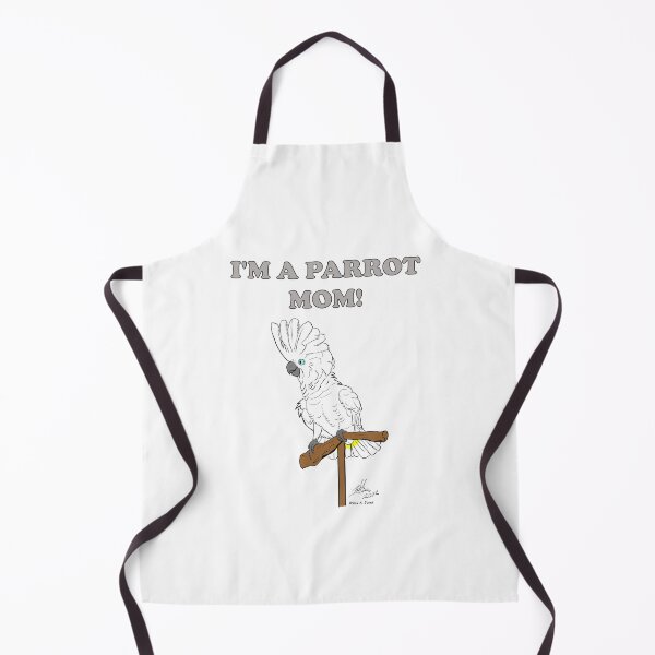 Item preview, I'm a Parrot Mom! - Umbrella Cockatioo designed and sold by Laughing Parrot Studio.