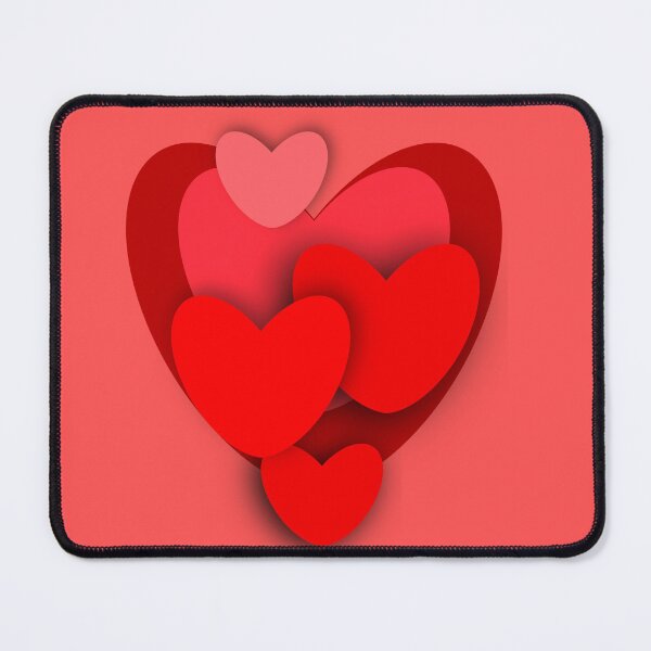 Item preview, Big red love heart red love pattern designed and sold by nickardi.