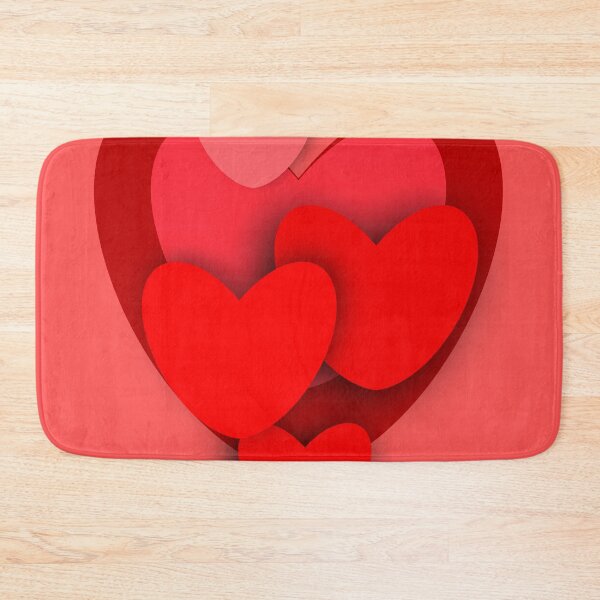 Item preview, Big red love heart red love pattern designed and sold by nickardi.