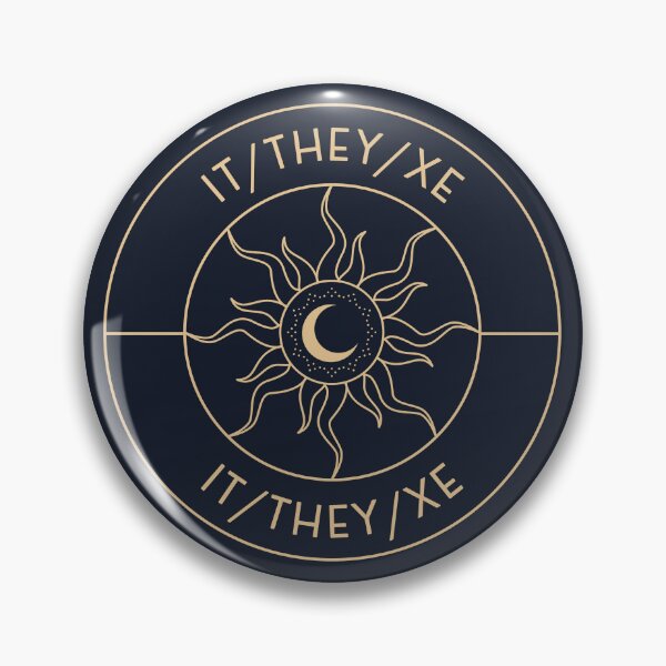 Item preview, I Go By It/They/Xe Pronouns | LGBTQ Pride Aesthetic | It They Xe Pronoun designed and sold by Furia LGBTQ+ Accessories.