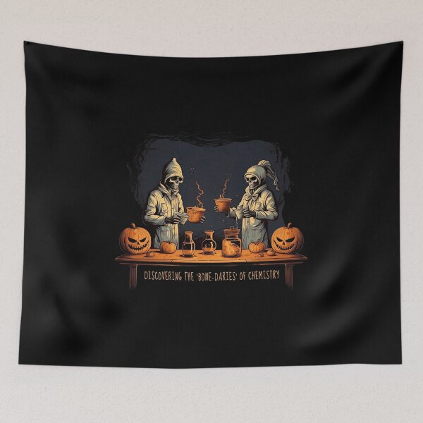 Item preview, Skeleton Chemists Halloween Experiment designed and sold by Digitalio.