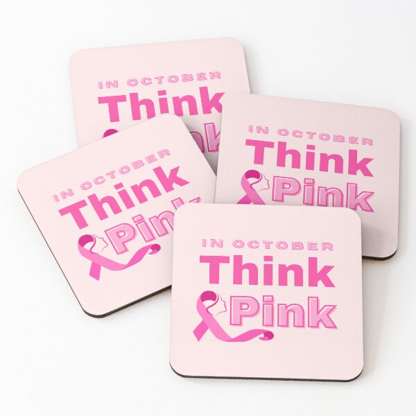 Item preview, think Pink breast cancer awareness month designed and sold by FatBirdie.