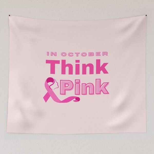 Item preview, think Pink breast cancer awareness month designed and sold by FatBirdie.