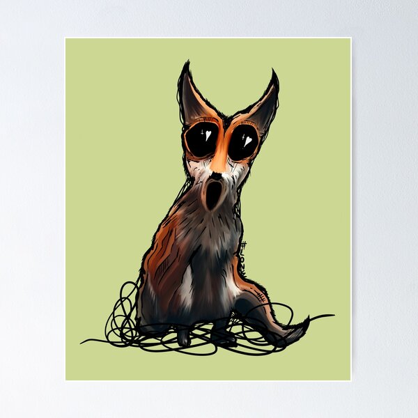 Item preview, Zombie fox designed and sold by EMMJ-ART.