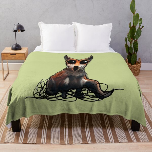 Item preview, Zombie fox designed and sold by EMMJ-ART.
