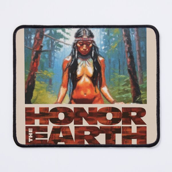 Item preview, Honor The Earth Native American Forest designed and sold by AUTHENTIC AMERICANA ARTS.