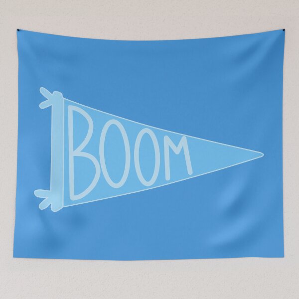 Item preview, boom boom ! spirit pennant  designed and sold by abbywalk.