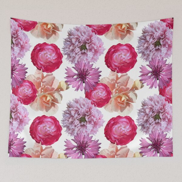 Item preview, Flower Bouquet, Repeat Pattern, Fresh Flowers  designed and sold by suekieper.