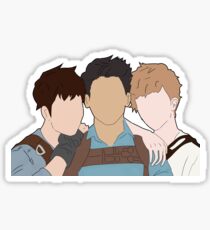 Maze Runner trio Sticker