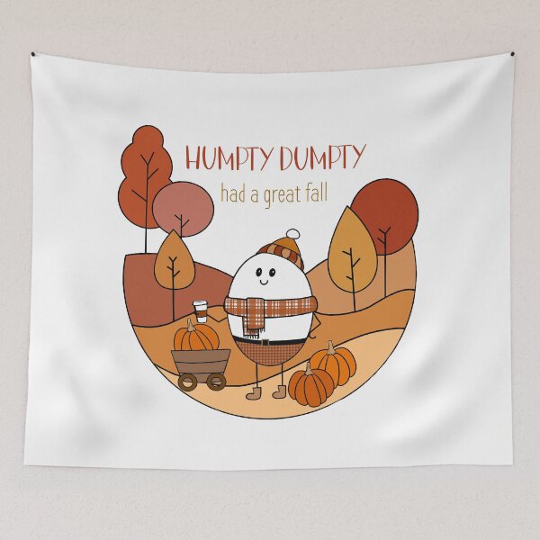 Item preview, Cute Humpty Dumpty had a great fall autumn  designed and sold by Inktown.