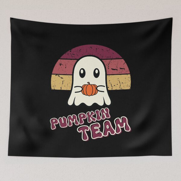Item preview, Halloween Pumpkin Team Ghost designed and sold by CleanDecor.