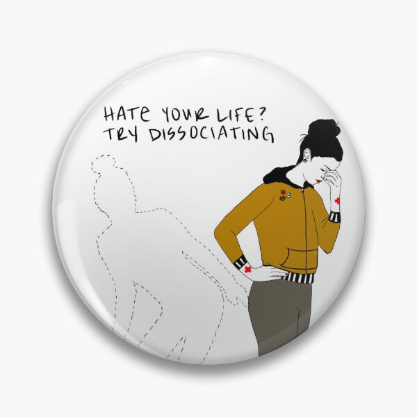 Item preview, Dissociation is fun! designed and sold by LeadandBones.