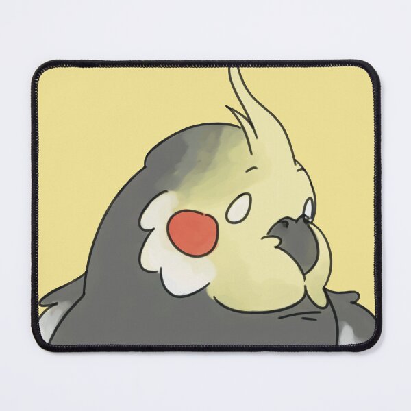 Item preview, Cute little cockatiel bird designed and sold by meowimi.