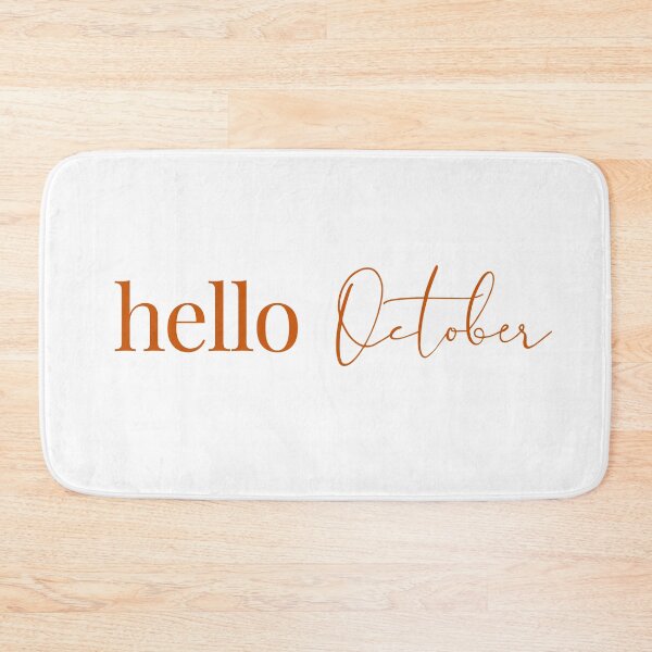Item preview, hello October  designed and sold by successmom.