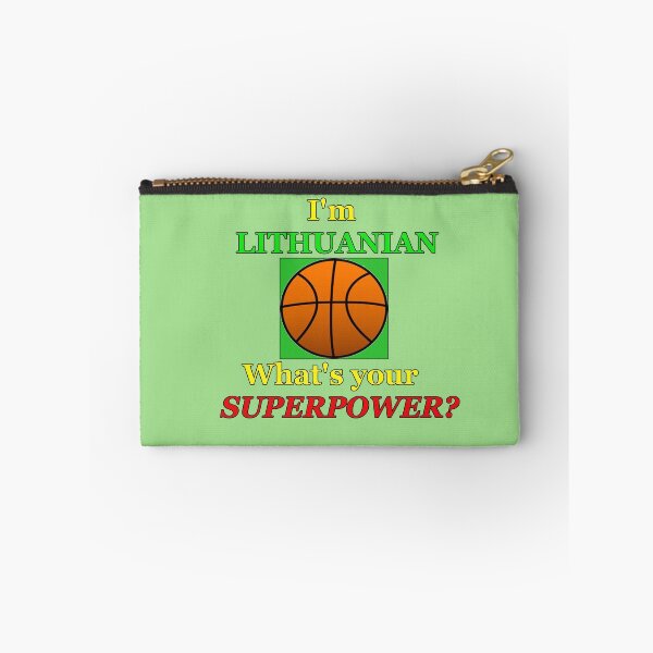 Item preview, I'm Lithuanian what's your superpower? Basketball, Lietuvisko krepsinio marskineliai designed and sold by Brigianna.