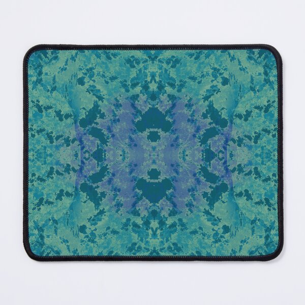 Item preview, Light Green Blue Repeat Digital Abstract Pattern Design designed and sold by AMSonArt.