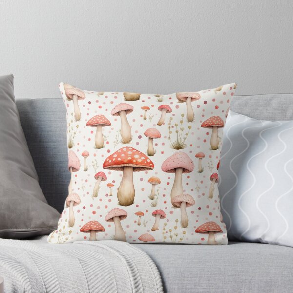 Item preview, Mushroom - Classic Mushroom Watercolor Pattern designed and sold by AlienKingdom.