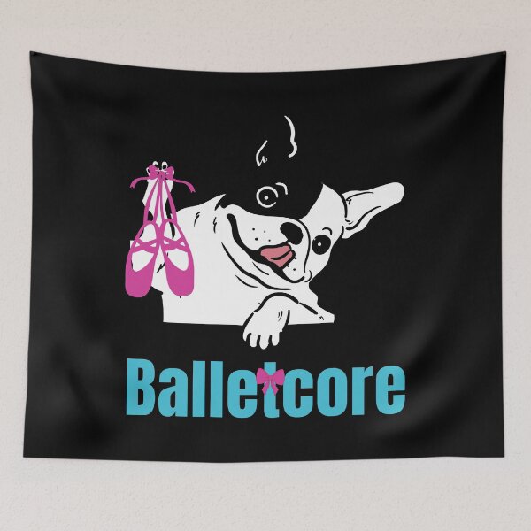 Item preview, Balletcore French Bulldog  designed and sold by ArtisShops.