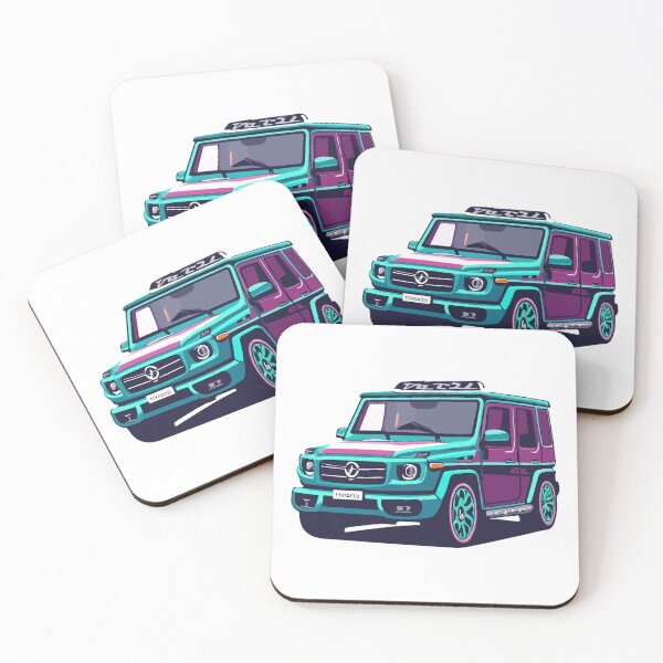 Item preview, Mercedes G-Wagon - Cartoon Design designed and sold by PoppinDesigner.