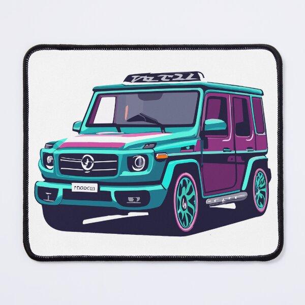 Item preview, Mercedes G-Wagon - Cartoon Design designed and sold by PoppinDesigner.