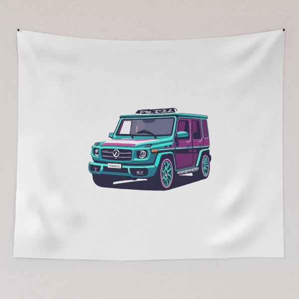Item preview, Mercedes G-Wagon - Cartoon Design designed and sold by PoppinDesigner.